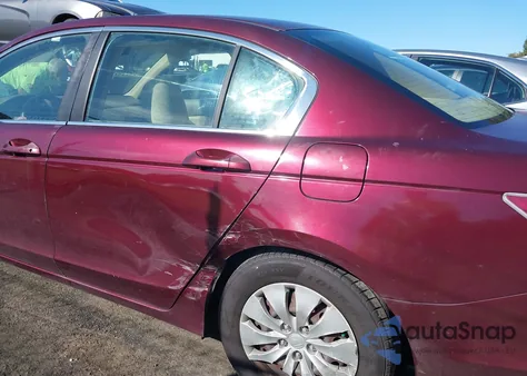 2010 Honda Accord 2.4 Lx from USA, damaged, VIN 1HGCP2F32AA065435